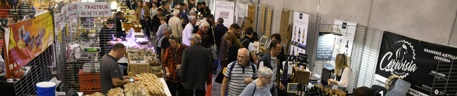 Panorama du Salon des Vins à Parmain